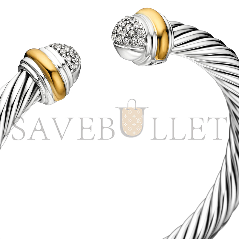 DAVID YURMAN CLASSIC CABLE BRACELET 7MM B06561 S8ADI DAVID YURMAN CLASSIC CABLE BRACELET 7MM B06561 S8ADI